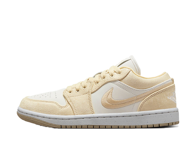 ナイキ ウィメンズ エアジョーダン1 ロー SE "チームゴールド/セイル"