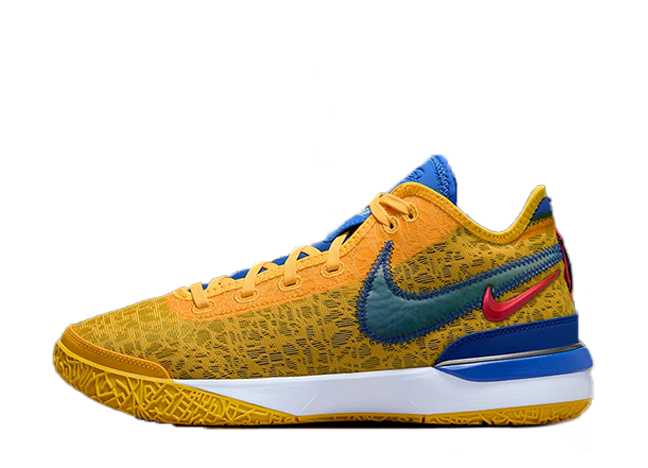 Titan × Nike Zoom LeBron NXXT Gen "University Gold/Bright Crimson"
