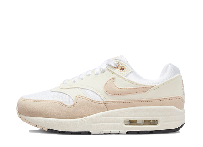 ナイキ ウィメンズ エアマックス1 "ペールアイボリー" ホワイト/ブラウン