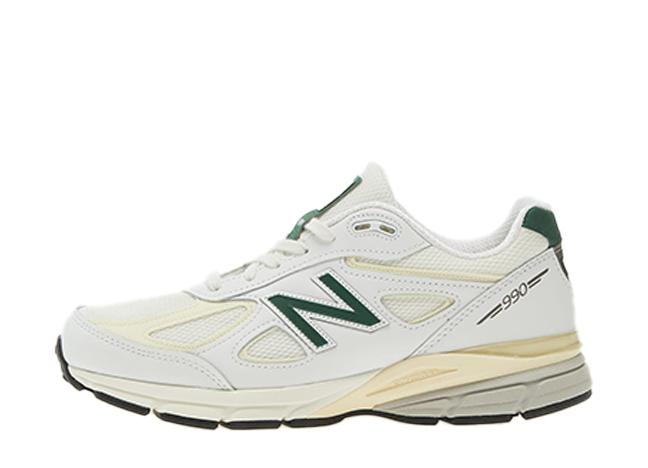 New Balance 990V4 "White/Green/Grey"