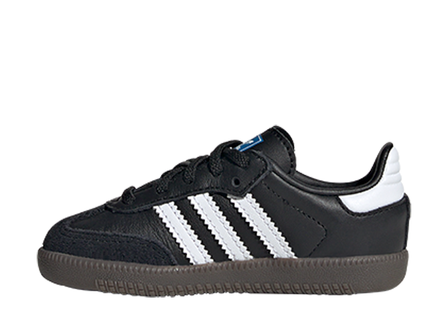 adidas Originals TD Samba OG "Core Black/Cloud White/Gum" Black/White