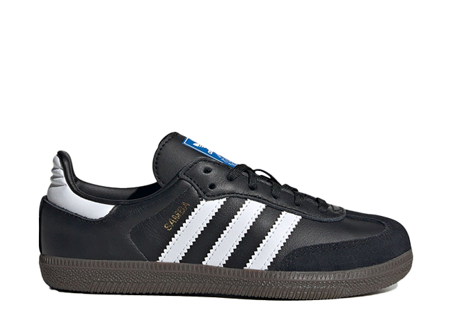 adidas Originals PS Samba OG "Core Black/Cloud White/Gum" Black/White