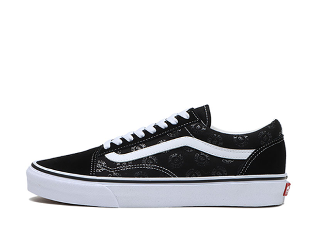 バンプ オブ チキン × バンズ オールドスクール "ブラック/ホワイト/レッド"