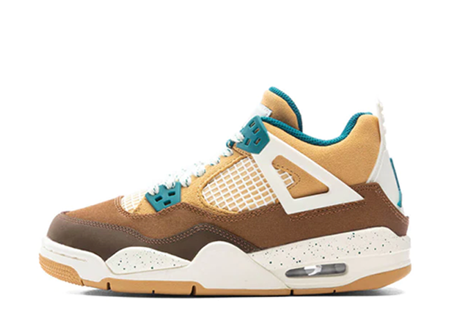 Nike GS Air Jordan 4 Retro "Outdoor Explorer" Brown / Green