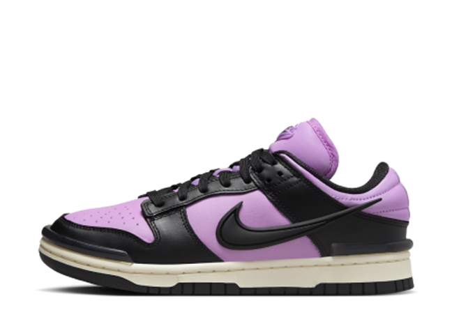 Nike WMNS Dunk Low Twist "Rush Fuchsia" Pink/Black