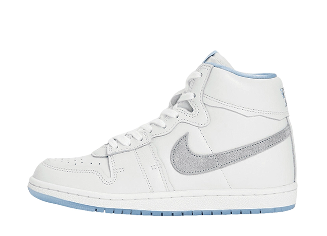 Forget-me-nots × Nike WMNS Air Ship "From Bud To Flower" Summit White/Gray