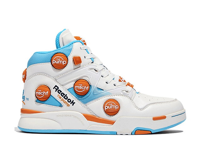 ミスチーフ × リーボック ポンプ オムニゾーン9 "ホワイト/オレンジ"