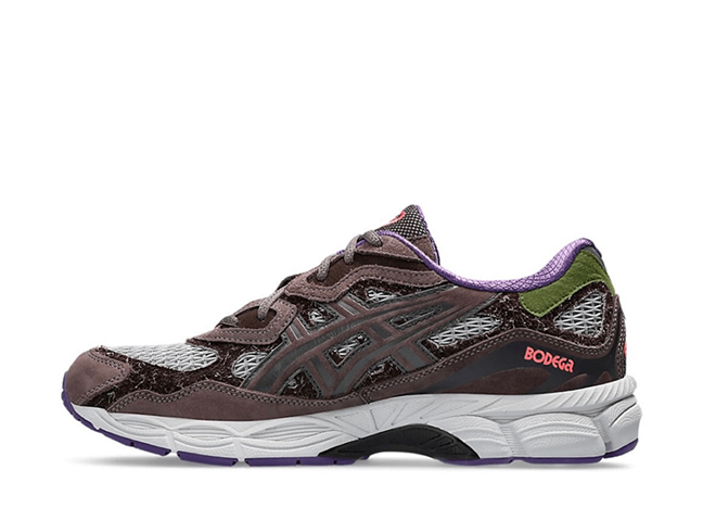 Bodega × Asics Gel-NYC "After Hours" Drizzle/Plum Truffle