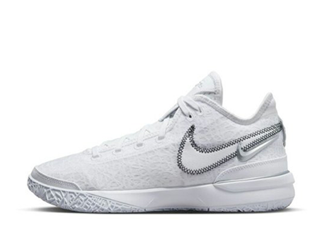 Nike LeBron NXXT Gen "White/Black/Wolf Grey//Light Bone"
