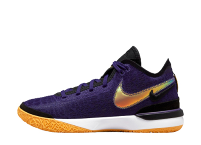 Nike LeBron NXXT Gen "Lakers" Court Purple / University Gold