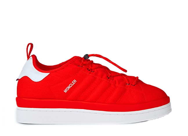 モンクレール × アディダス オリジナルス キャンパス "ソーラーレッド" ソーラーレッド