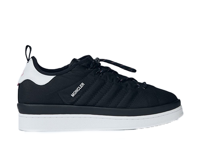モンクレール × アディダス オリジナルス キャンパス "コアブラック/コアブラック/コアホワイト"