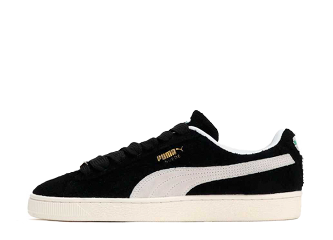 プーマ × エクストララージ スウェード ファットレース "プーマブラック/プーマホワイト/ウォームホワイト/クリーム"