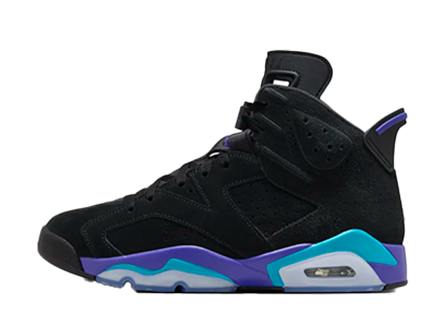 Nike Air Jordan 6 Retro "Aqua" Black/Bright/Concord/Aquatone