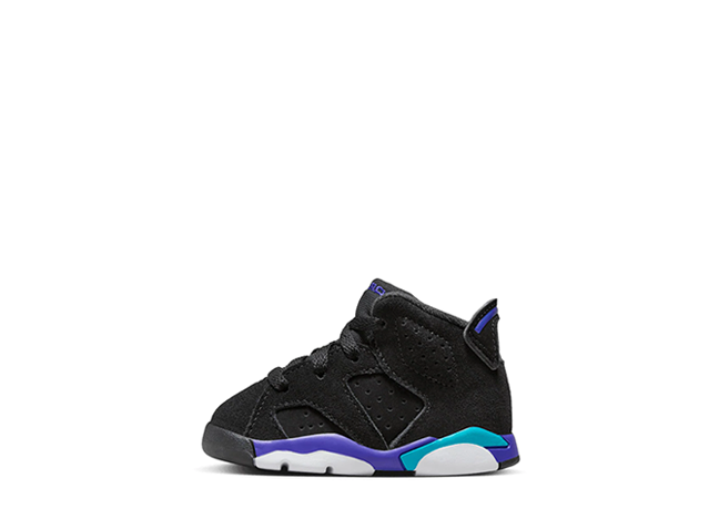 Nike TD Air Jordan 6 Retro "Aqua" Black/Bright/Concord/Aquatone