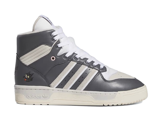 ザ・シンプソンズ × アディダス オリジナルス ライバルリー "ハイ スクラッチー" グレーワン/クリームホワイト"