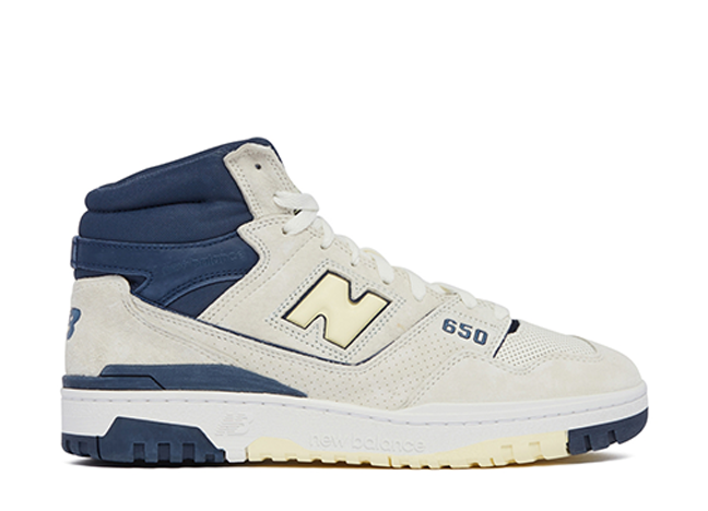 New Balance 650R "Sea Salt/Navy"