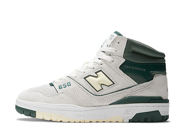 New Balance 650R "Sea Salt/Nightwatch Green"