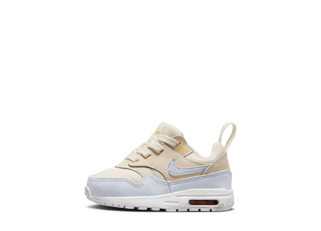 Nike TD Air Max 1 EasyOn "MELON" TINT'"Pale Ivory/Melon Tint/White/Football Grey