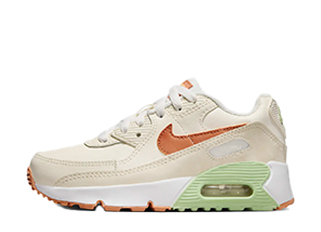 Nike PS Air Max 90 LTR "Pale Ivory"Pale Ivory/Phantom/Honeydew/Amber Brown
