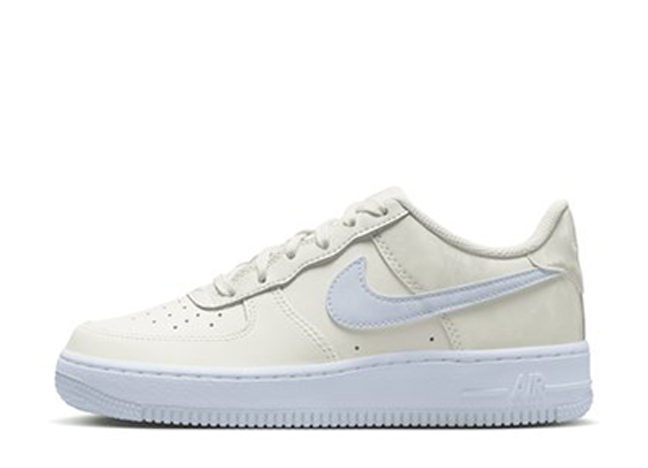 Nike GS Air Force 1 "Pale Ivory"Pale Ivory/Sea Glass/White/Football Grey
