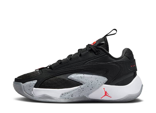 Nike GS Jordan Luka 2 "Bred" Black/Bright Crimson