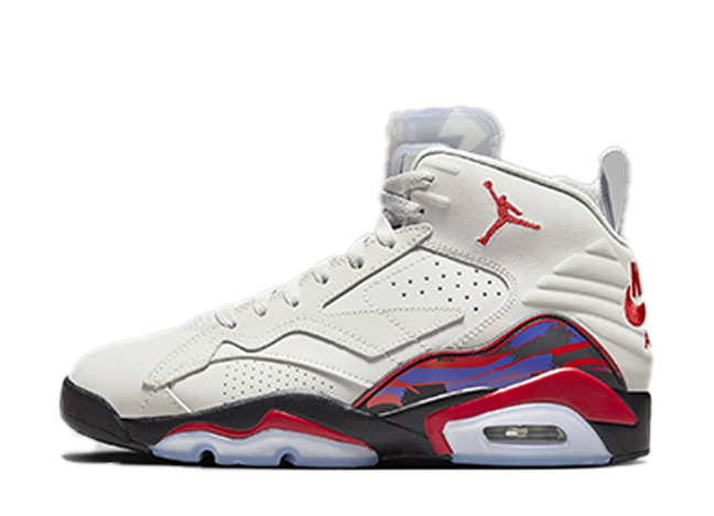 Nike Jordan MVP "Raptors" Neutral Gray/University Red