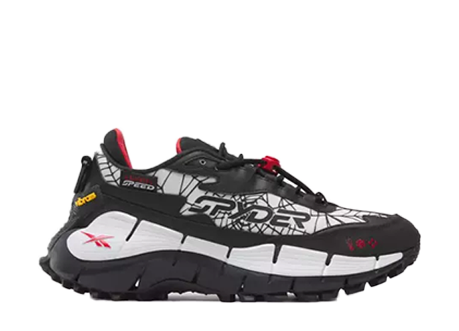 スパイダー × リーボック コレクション ジグ キネティカ 2.5 エッジ "ホワイト/コアブラック/スカーレット/イエロー"