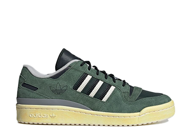 柴田ひかり × アディダス オリジナルス フォーラム84 ロー CL "グリーン" グリーン/オフホワイト