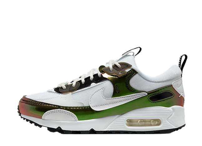Nike WMNS Air Max 90 Futura "Just Do It"Iridescent/White