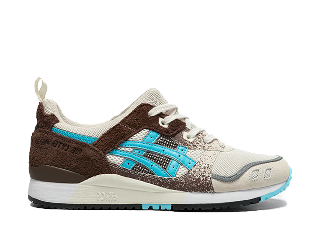 Up There × Asics Gel-Lyte 3 "Laughing Kookaburra" Cream/Dark Brown