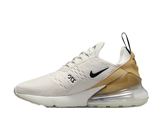 ナイキ ウィメンズ エアマックス270 "ブラック/セイル/ヘンプ"