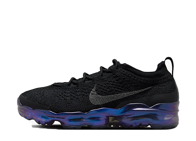 ナイキ ウィメンズ エアヴェイパーマックス 2023 フライニット "ブラック/メタリックシルバー/イリディセント"