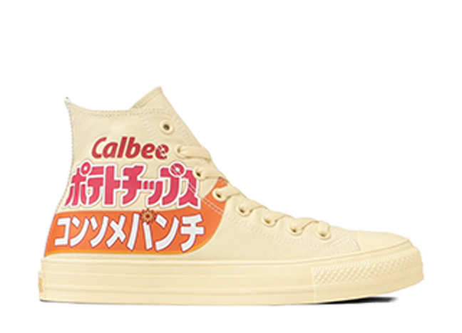 カルビー × コンバース オールスター ポテトチップス ハイ "コンソメパンチ/ホワイト"