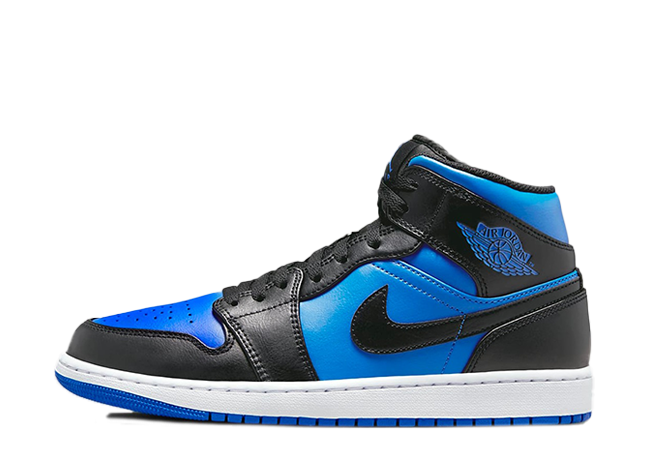 Nike Air Jordan 1 Mid "Royal Blue/Black/White"