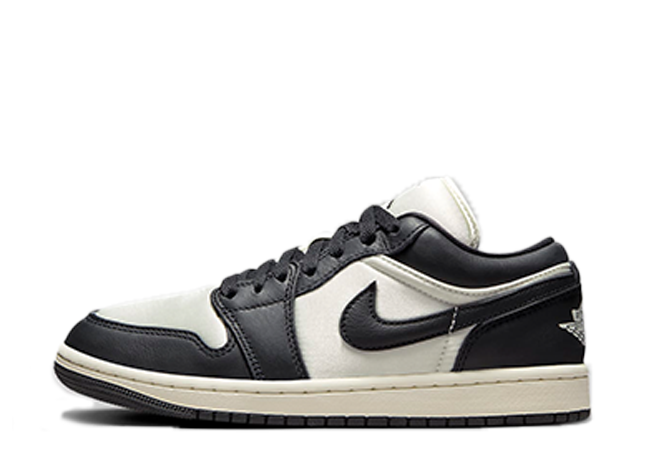 Nike WMNS Air Jordan 1 Low SE "Vintage Panda" Black/White