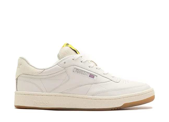 atmos × #FR2 × Reebok Club C 85 "ホワイト/イエロー/ガム"
