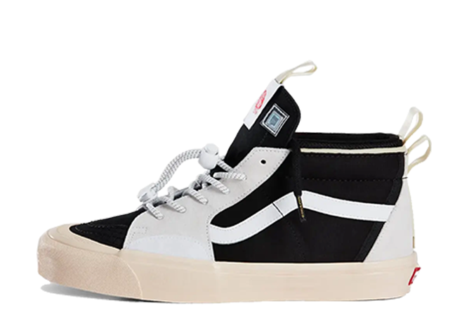 アドバイザリー ボード クリスタルズ × バンズ スケートハイ EXT "ブラック/ホワイト/クリーム"