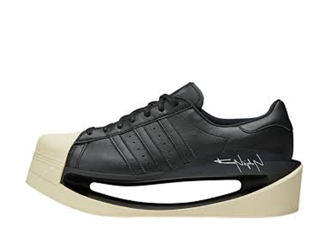 アディダス Y-3 ゲンドウ SST "ブラック/イージーイエロー"