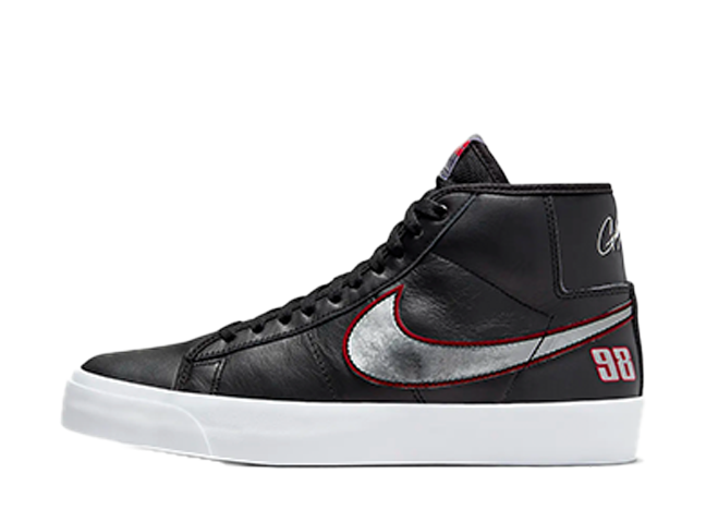 Grant Taylor × Nike SB Blazer Mid Pro GT "GT" Black/Silver
