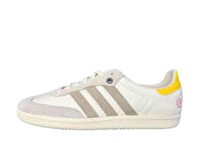 カシナ × アディダス サンバ "コンソーシアムカップ" クリームホワイト/イエロー