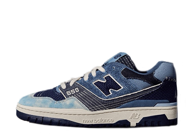 ニューバランス 550 "ボロパック" ネイビー/ブルー