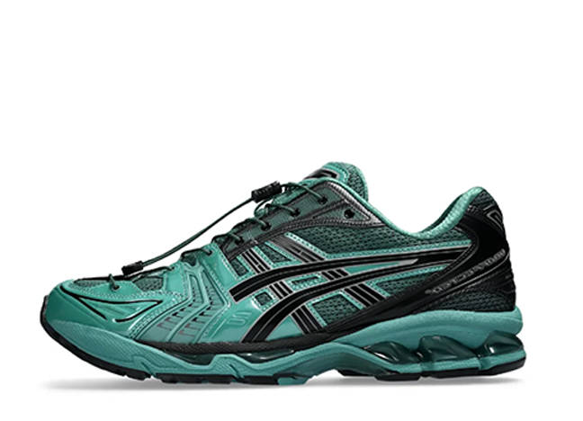 アンアフェクテッド × アシックス ゲルカヤノ14 "ウラヌスグリーン" ウラヌスグリーン/ブラック