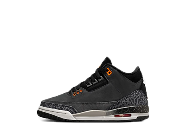 Nike GS Air Jordan 3 Retro "Fear" Night Stadium/TotalOrange/Black