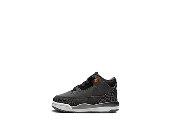 Nike TD Air Jordan 3 Retro "Fear" Night Stadium/TotalOrange/Black