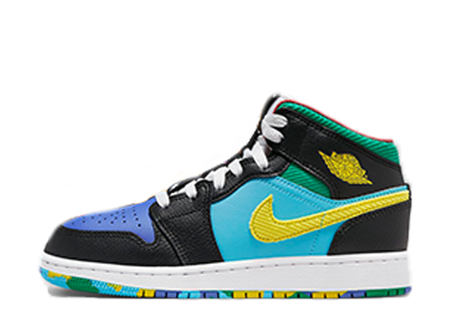 ナイキ GS エアジョーダン1 ミッド SS "シックスチャンピオンシップ"