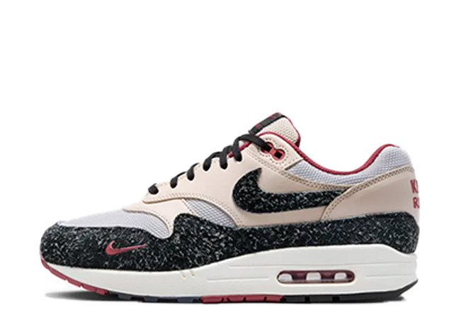 ナイキ エアマックス1 PRM "ヴァストグレー/パールホワイト/バーシティレッド"