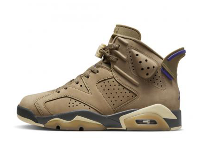Nike WMNS Air Jordan 6 Retro GORE-TEX "Brown Kelp/Shadow Brown"