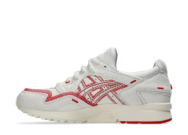 KIRSH × Asics Gel-Lyte 5 "Cream" Cream/Fiery Red