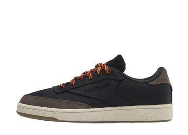 Harry Potter × Reebok Club C 85 "Night Black" Night Black/Brown/White